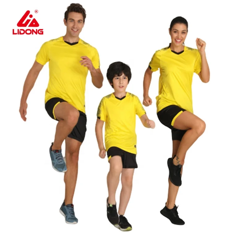 
Dry Fit Blank Soccer Jersey Team Set Soccer Custom Logo Football Jersey Set Soccer For Men 