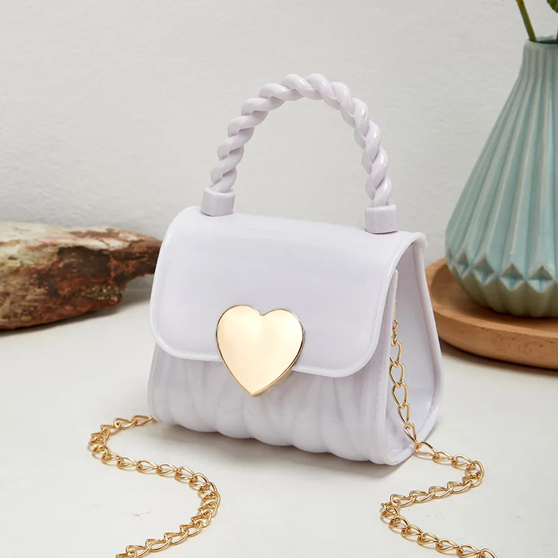 Hot Sell Candy Colors Small Hand Bags Young Ladies Small Handbag Trendy Cute Purse For Girls