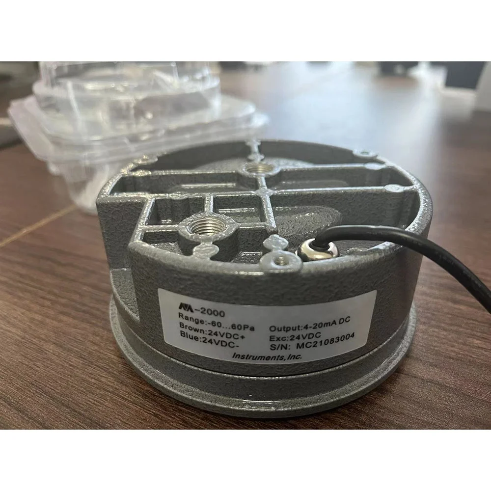 Original MC2000 Plastic Differential Pressure Gauge whit high quality