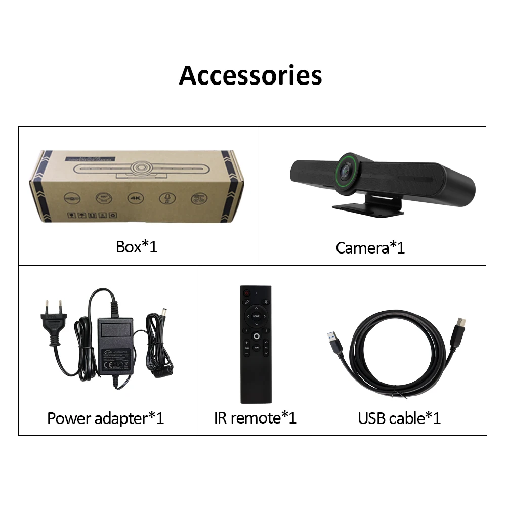 KATO VISION 4k auto framing conference webcam conference hd camera voice tracking videoconference system 4K webcam