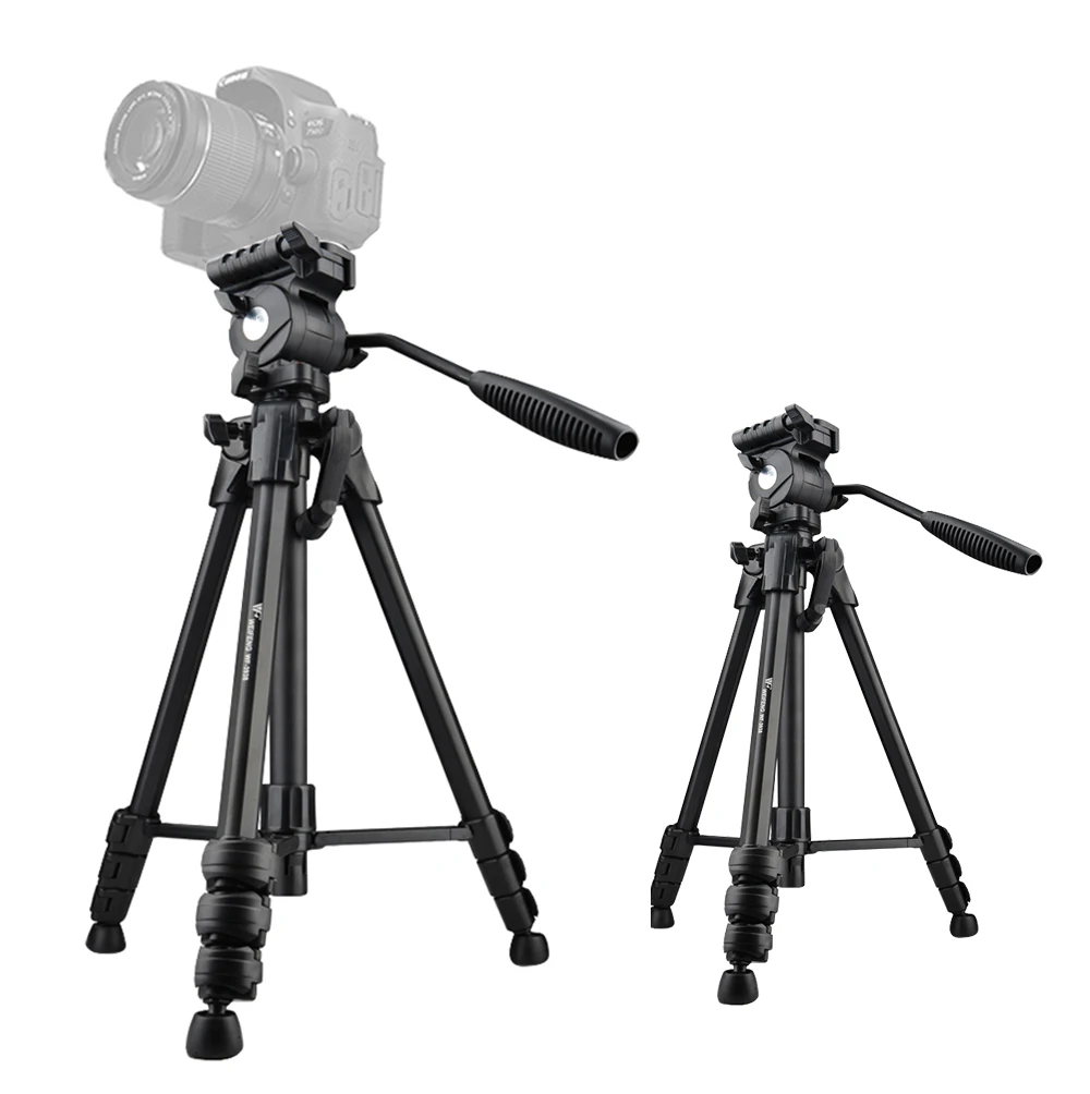 SLAMOE Multi function tripod with three dimensional yuntai bubble level UNC1/4 screw tripod for digital camera Gopro stand