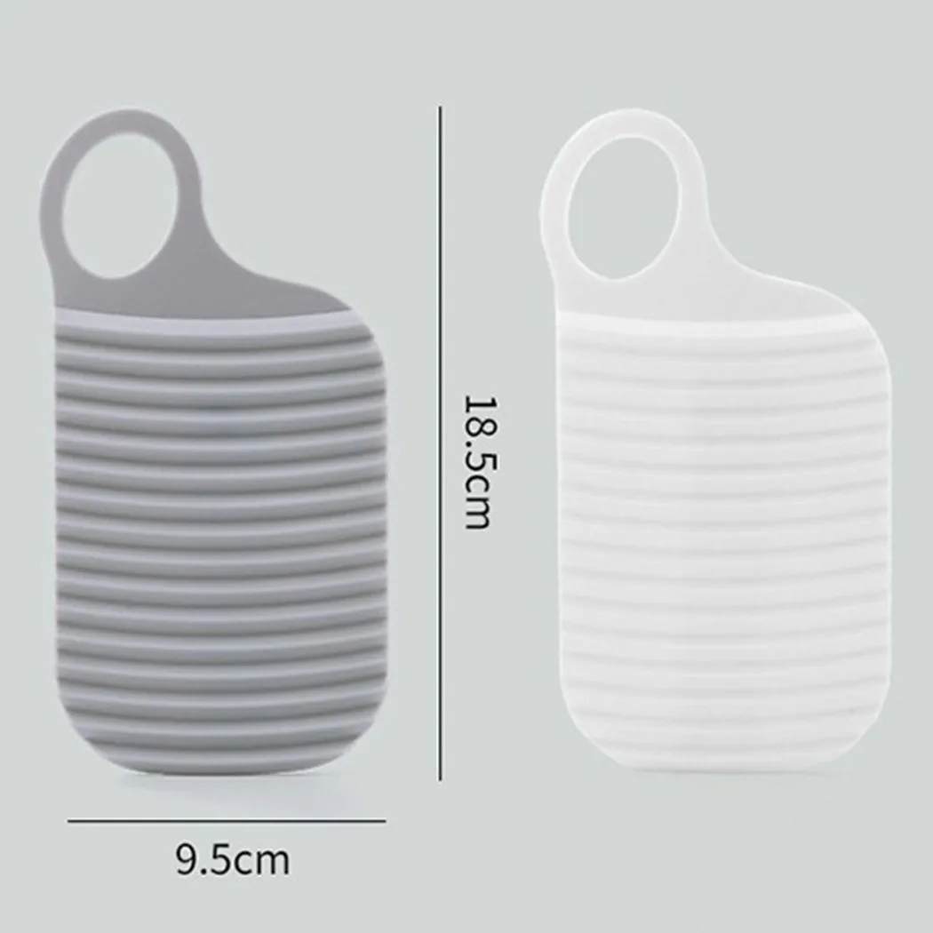 Household Lazy Washboard Portable Plastic Underwear Mini White Gray For Washing Clothes