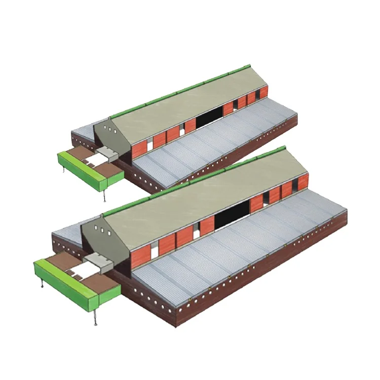 Poultry semi-automatic egg collection nest system for chicken farm