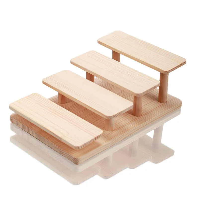 High Quality Natural Wooden Glasses Display Rack Holder Sunglasses Display Stand