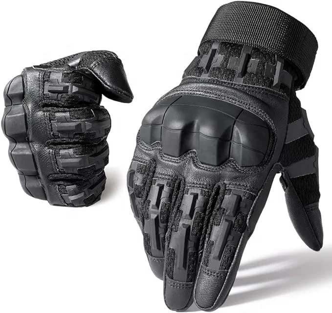 DIBEAR OEM Motorcycle Gloves for Men and Women,  Rubber Guard Tactical Touchscreen Airsoft  Hunting Outdoor