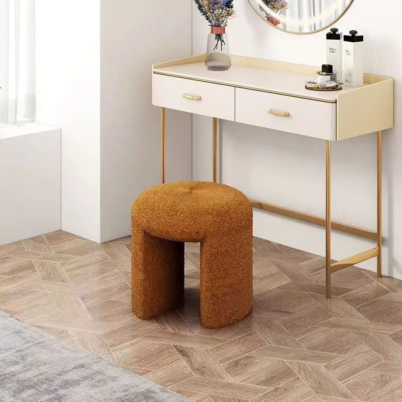 Entry shoe stool Light luxury bed end stool Northern Europe modern simple bench living room porch home seat stool