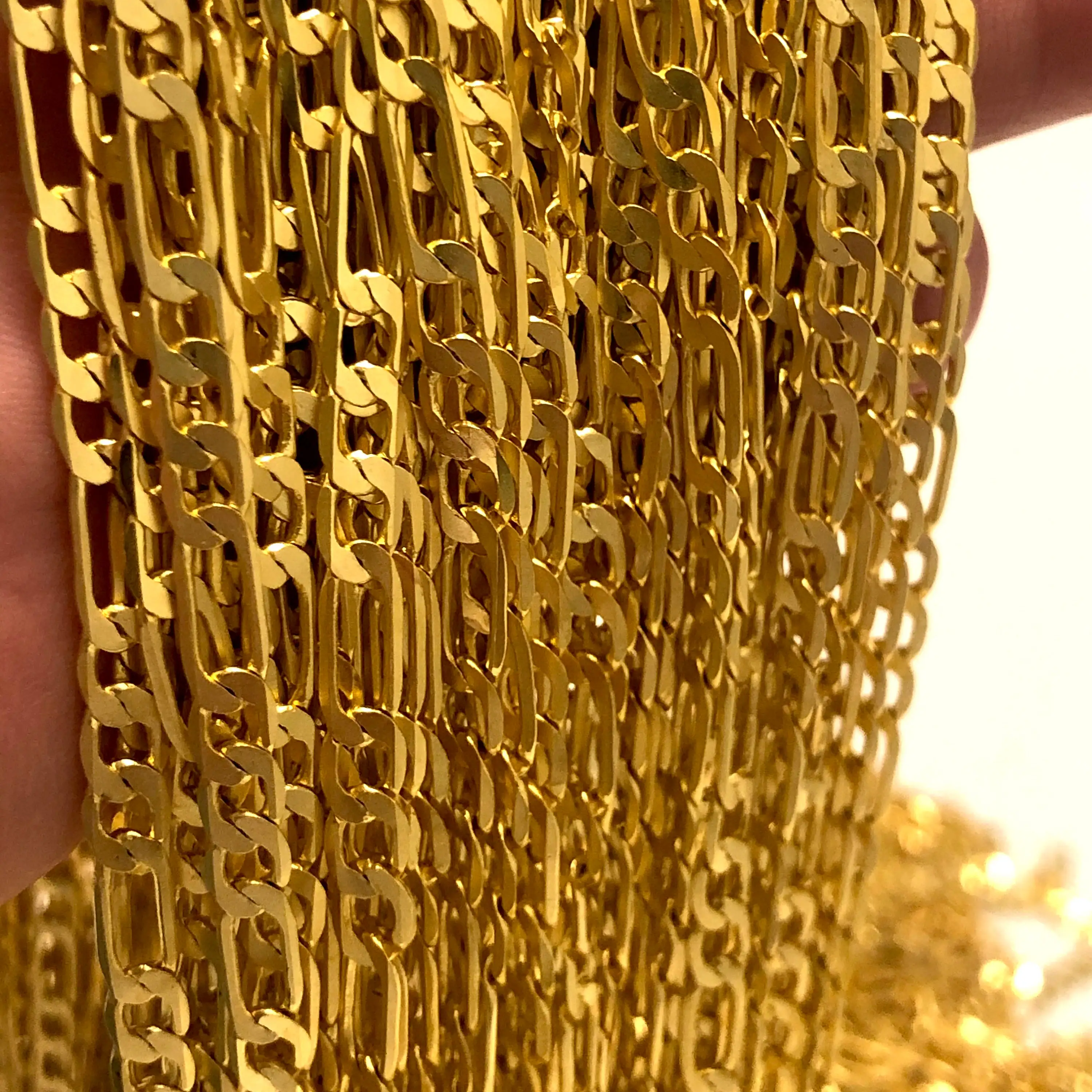 18k	3mm	custom	plated	24k	manufacturer	chain	5mm	14k	20mm	gold	chain	6mm	OEM	4mm	necklace	gold