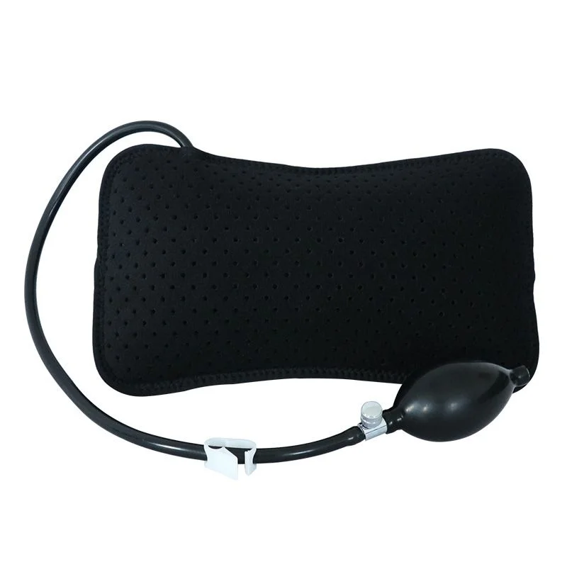 Men Women Inflatable Medical Pain Relief Waist Support Back Supporter Driving Long Seating Therapy Recovery Accessory Device