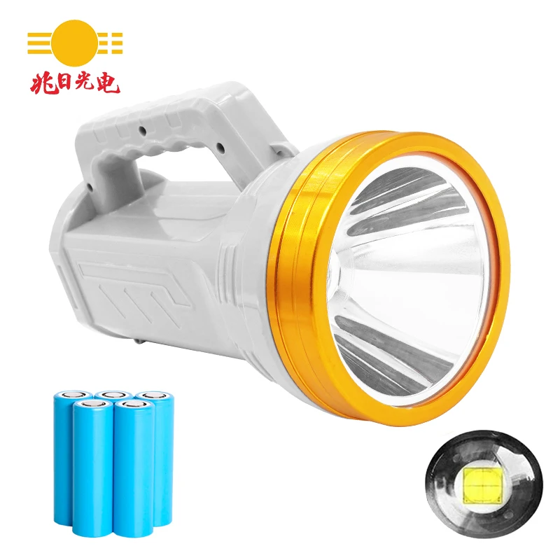 military trade outdoor powerful super light 2000 meter distance camping emergency with 100w led waterproof searchlight