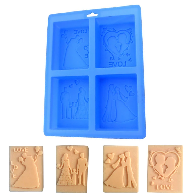 Homesun 3D Silicone Mold Soap Custom Silicone Chess Mold Soap Molds Moule A Savon En Silicone Model For Soap