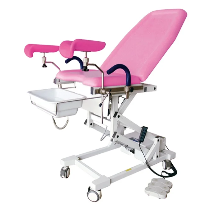 Electric Obstetric Chair Exam Bed Gynecology Examination Table