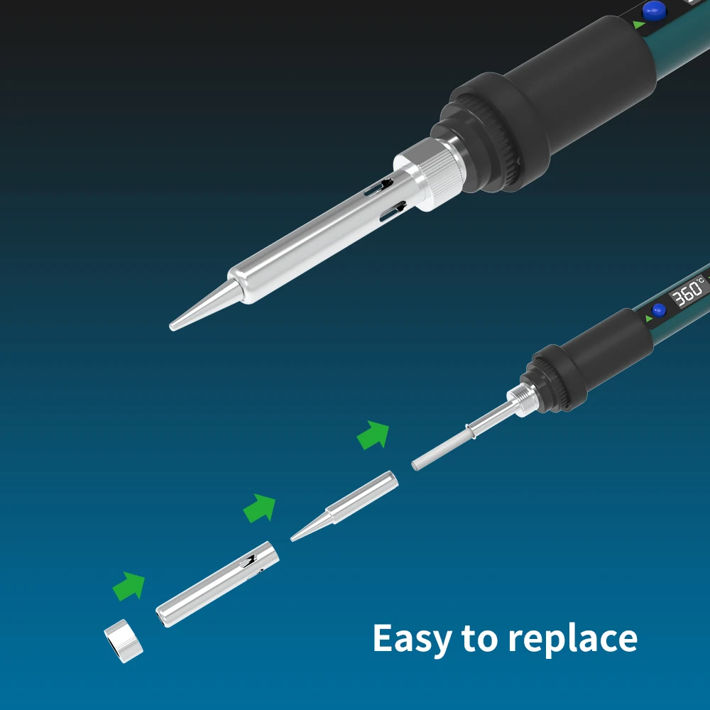 Hot selling internal heating solder iron electric digital soldering iron kit 60w in stock