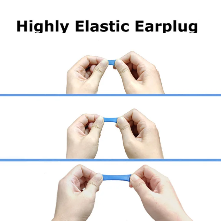 38dB Noise Cancelling Foam Earplugs with Custom Logo