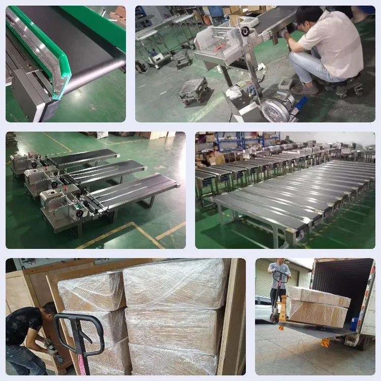 Automatic Customized Conveying Small Bottles Belt Conveyor for Coding Inkjet Machine