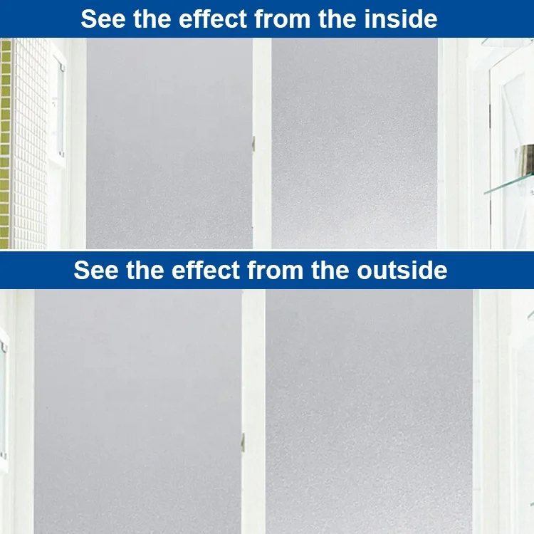 100% Heat insulation window tint stickers building glass film black out building accessories interior decorative