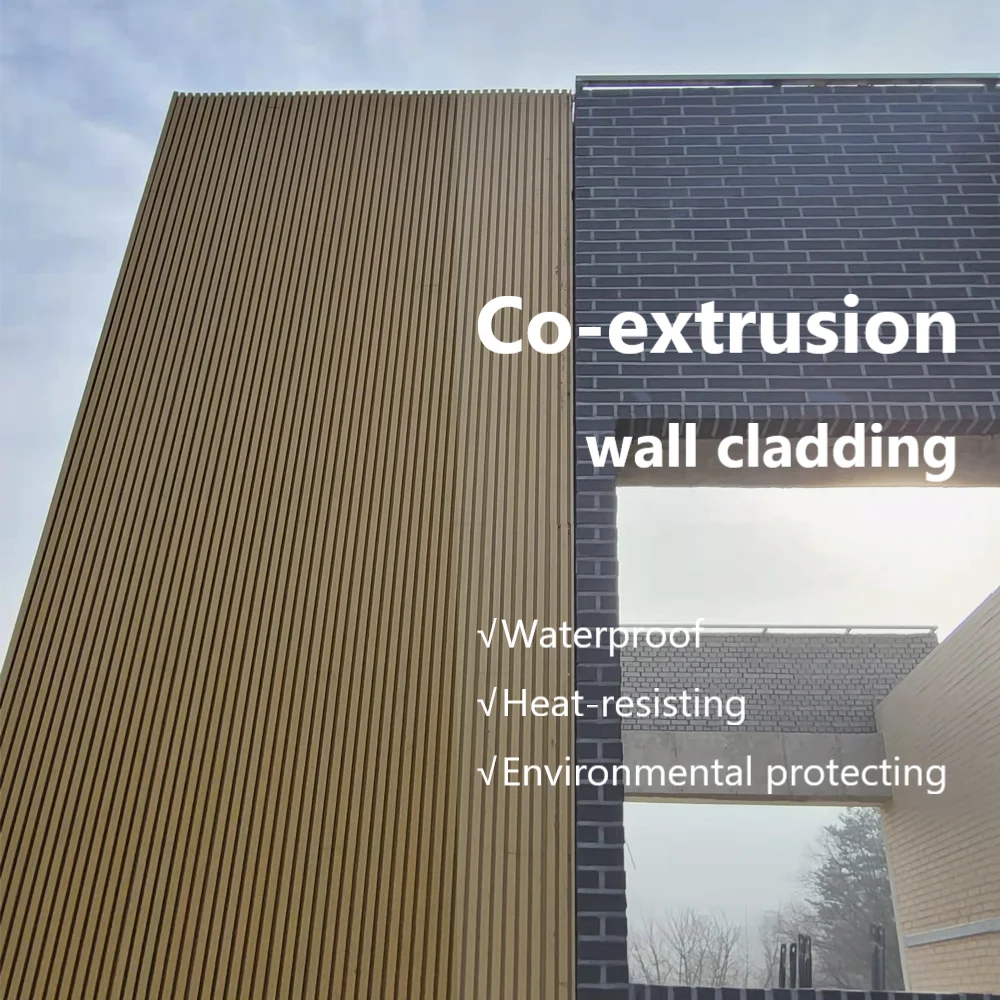 Solid WPC Terrace Outdoor Floor Capped Wood Fiber Waterproof High Quality Composite Decking Anti-slip