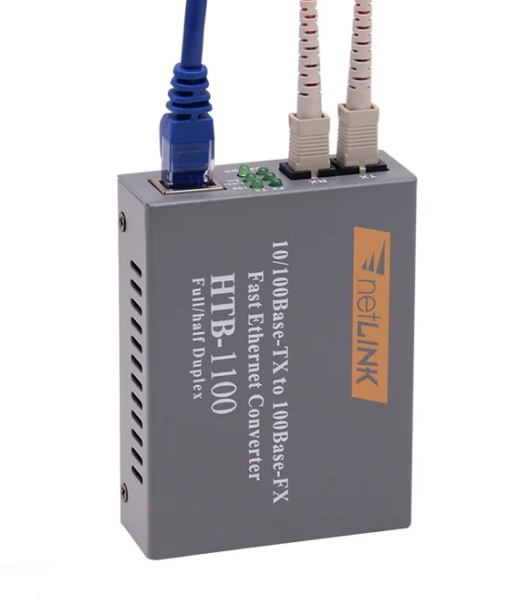 Htb-3100 Htb-1100s Htb-gs-03 Netlink Mini Media Converter Htb 3100 1100s Htb3100 Sm Mm 20km 40km 60km 80km Converter