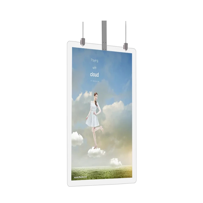 43 49 55 дюймов OED двухсторонний прозрачный стеклянный ЖК-монитор android wifi digital signage дисплей