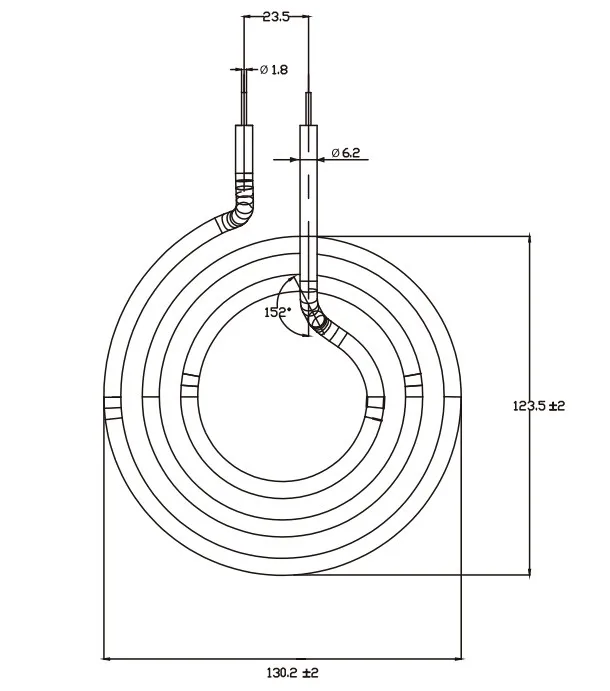 
SD-303 1000w domestic hot plate heating element for kitchen 