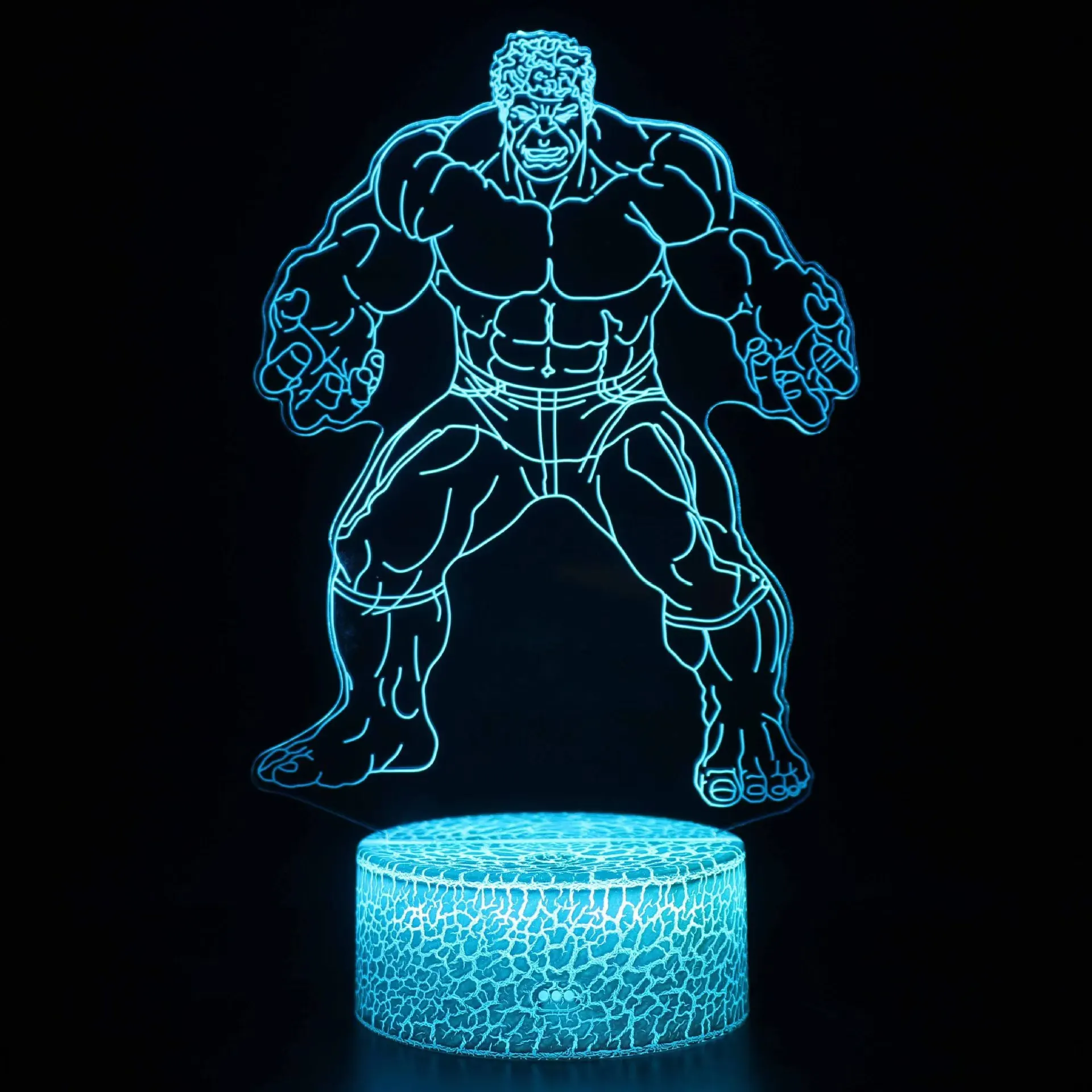 3D Светодиодная настольная лампа серии Marvel Мстители