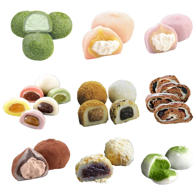 Gas heating red bean mochi cake making machine mochi ice cream maker machine