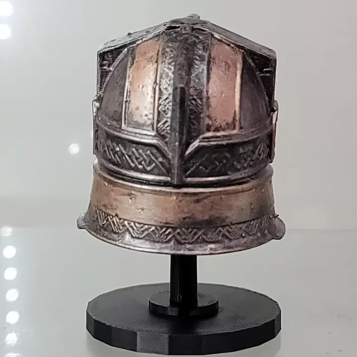 Customized Resin Printed Choose Size Dwarf Royal Guard Dwarf Mask Helmet Collectible Cosplay Costume Resin Craft Helmet