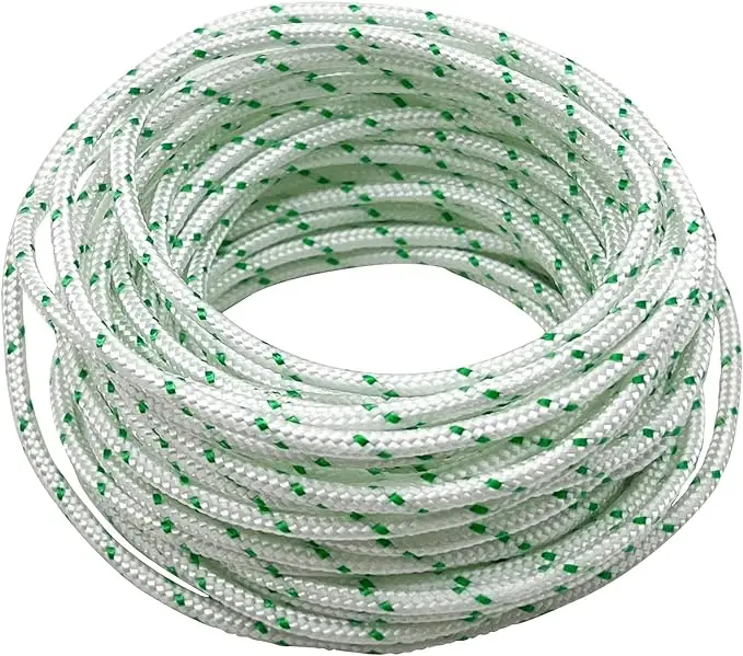 Recoil Nylon Starter Rope Pull Cord  Garden Tool Parts Chainsaw BraidedTrimmer for  Edger Brush Cutter Lawn Mower