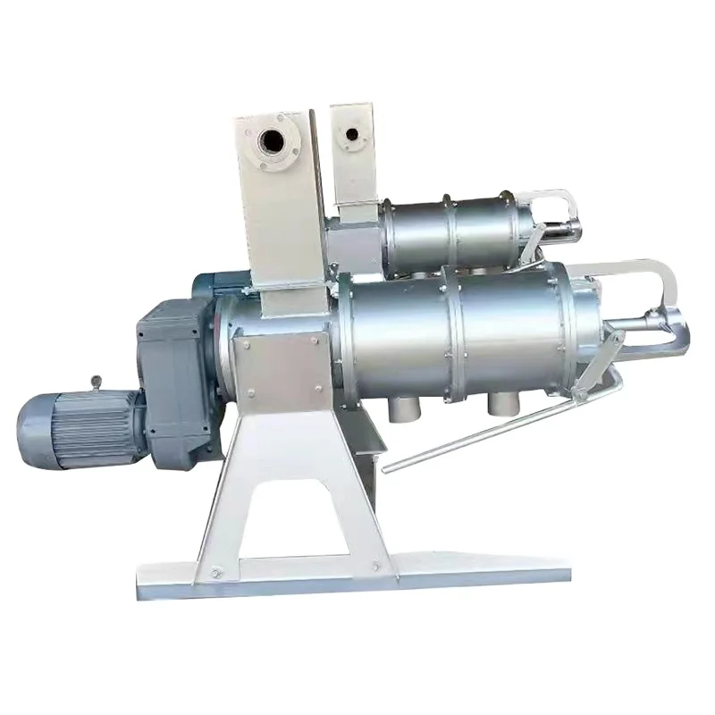 Pig manure secondary extrusion solid-liquid separator cow dung drying dewatering machine excrement separator