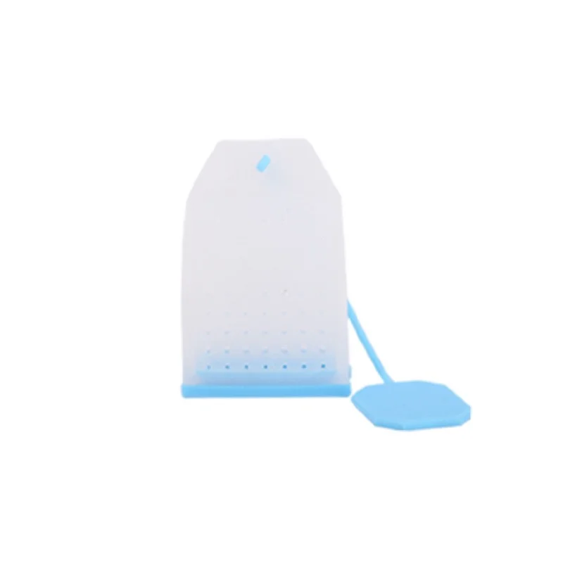 10 Pcs  Assorted Colors Reusable Silicone Tea Bags with Long Rope, Creative Premium Loose Leaf Tea Infuser Strainer for Tea Cups