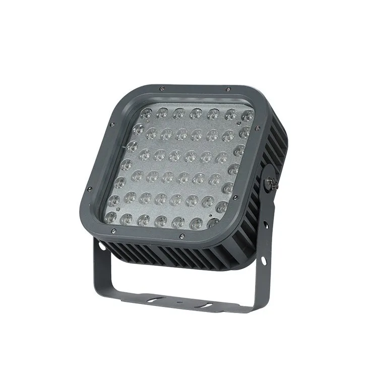 Наружный водонепроницаемый IP65 заводской алюминиевый литье под давлением 3030 3535 PCB 12W18W 24W36W48W54W квадратный светодиодный прожектор корпус