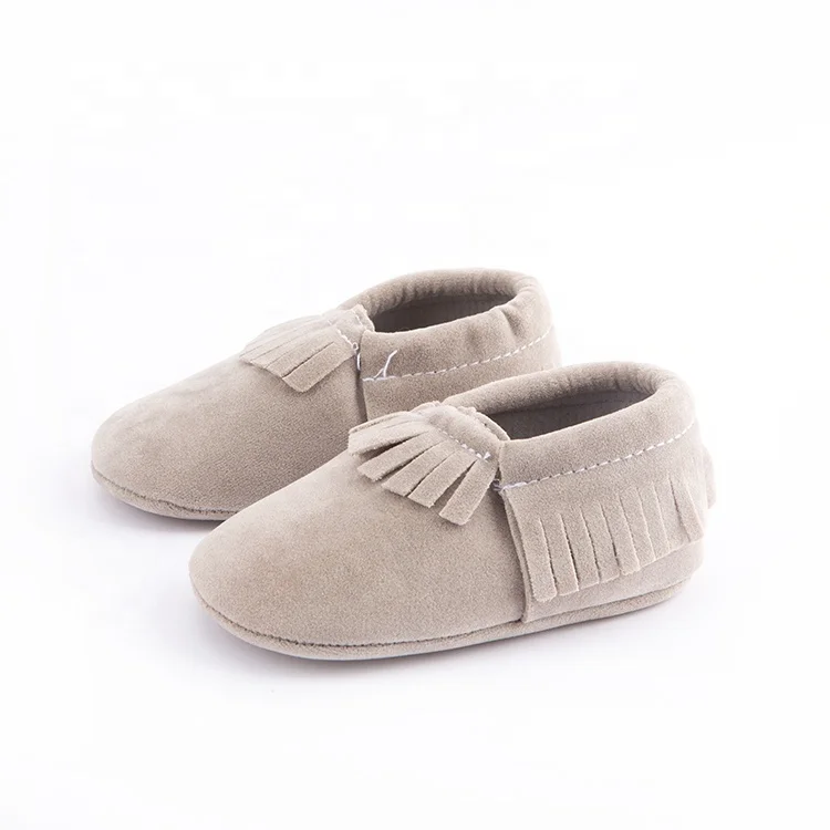 
Baby Nubuck Vamp Soft Sole Toddler Casual Loafers Boat Shoes Crib Shoes 