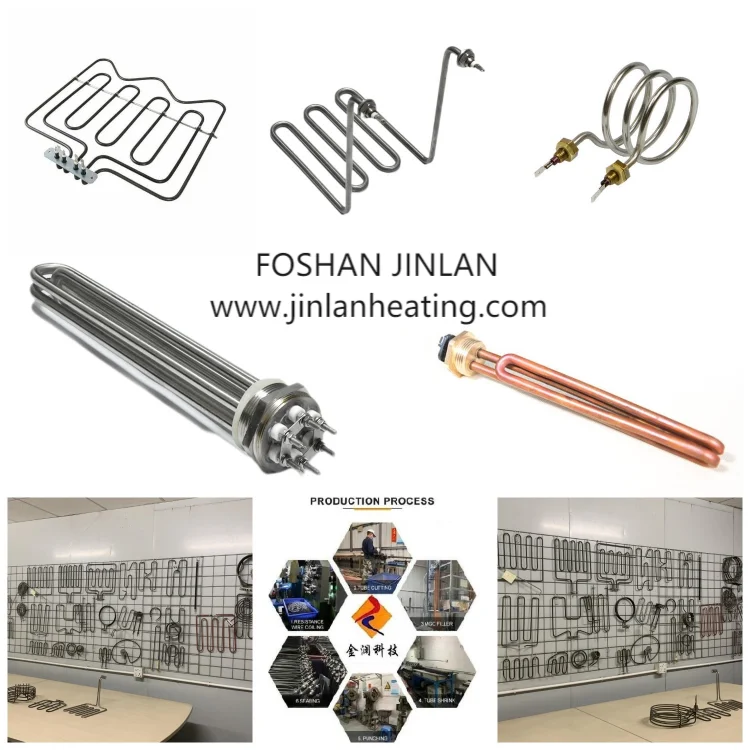 Industrial Tubular Heating Element For Instant Water Heater Storage Water Heater  Heating Element Instaneous Heater