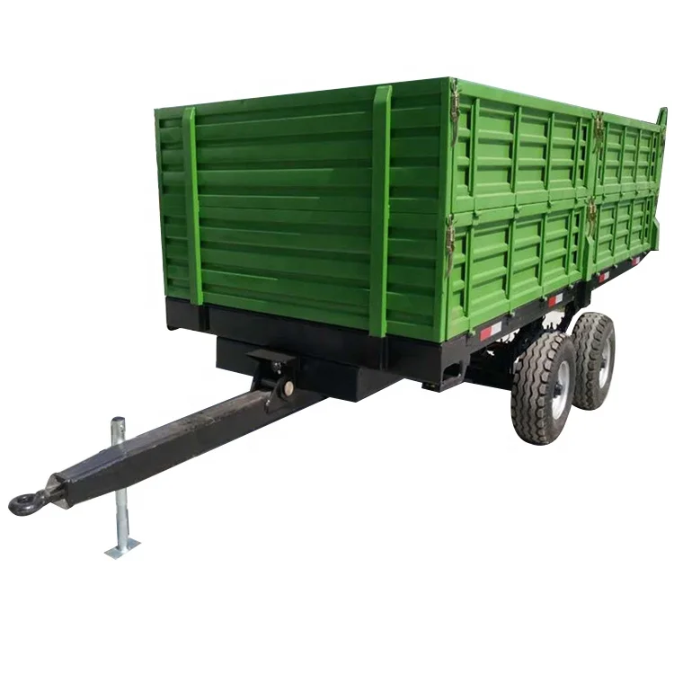 5 ton agricultural machinery cargo farm trailer tractor tipper trailer