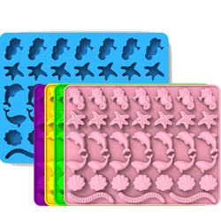 48 Cavity Dinosaur Silicone Gummy Chocolate Baking Mold Bomb Chocolate Molds Candy