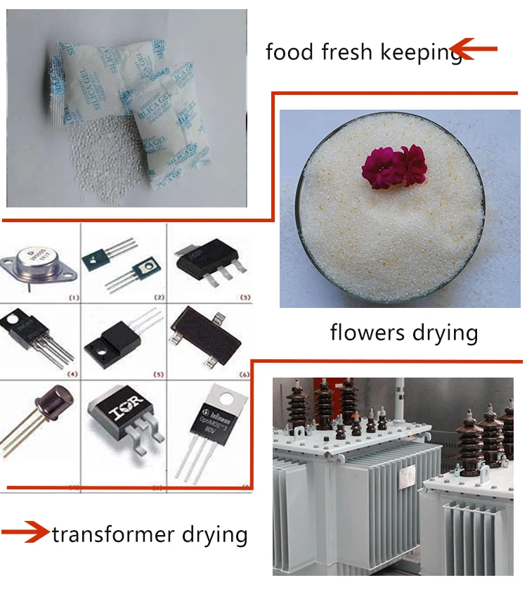 Desiccant Silica Gel Hot selling Wholesale Desiccant Silica Gel Raw Material White Beads