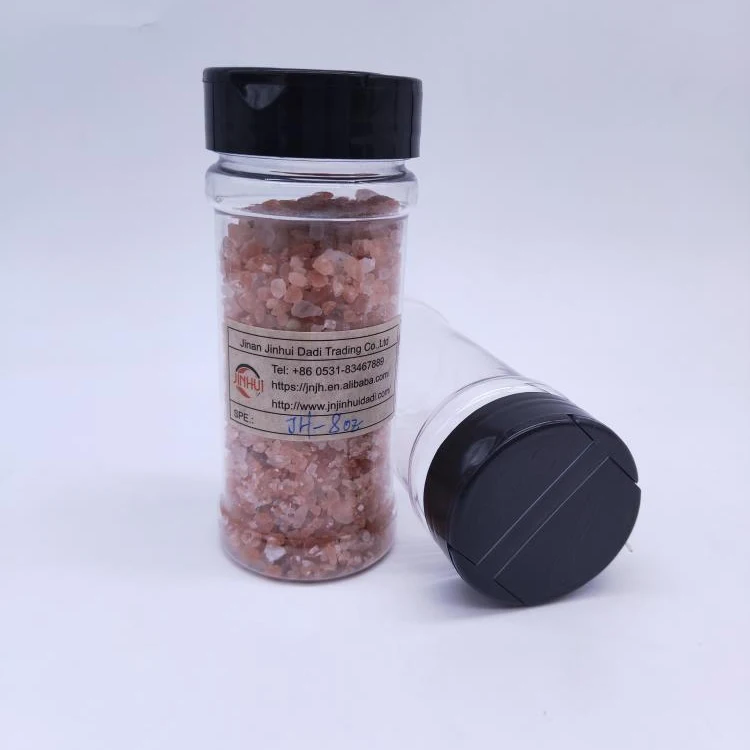 Empty 8 Oz Spice Bottles Clear Plastic Container Salt Seasoning Jar Shaker With Lids (1600427656554)