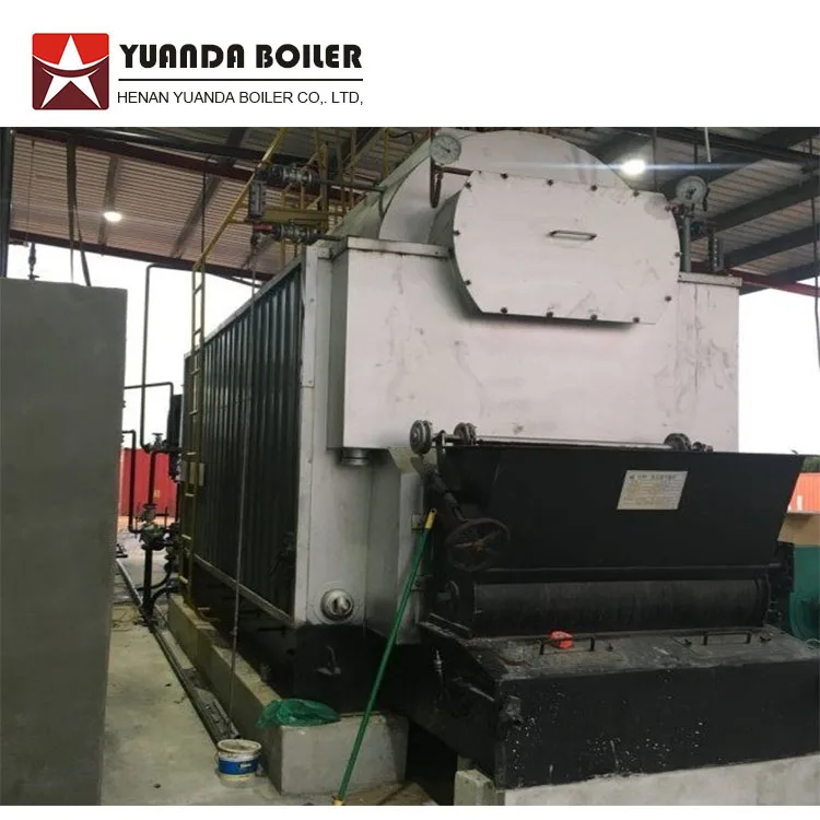 5 T Water Tube Firewood Biomass Steam Boiler for Food Factory