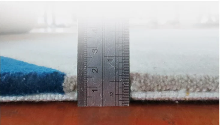 High-quality wool Muslim embossed pile-cutting carpet