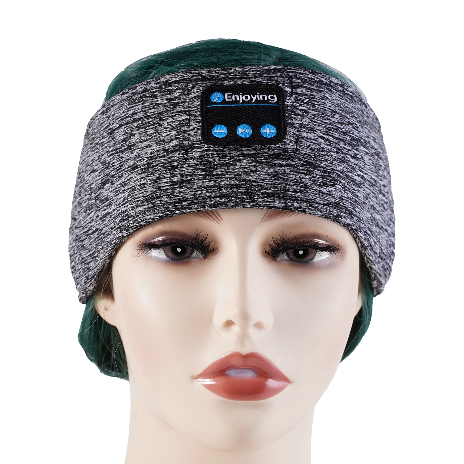 wholesale Multifunction blue tooth 5.0 sport wireless headband Music Masker sleeping headphones