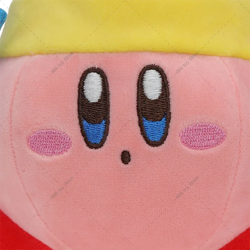 Kawaii Anime Star Kirby Sword High Quality Cute Stuffed Peluche Plush Great Christmas Birthday Gift for Children