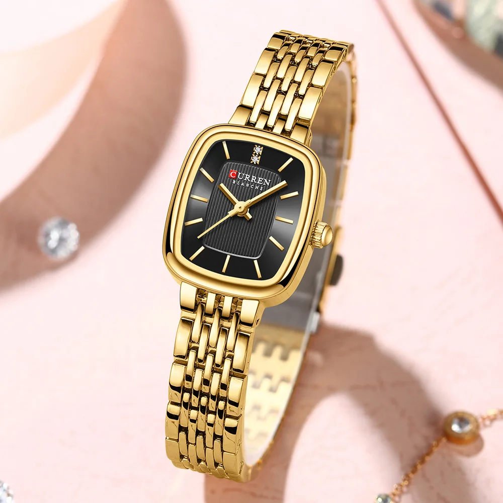 Women Watches Top Brand Luxury CURREN 9093 Quartz Women Watches Casual Fashion Ladies Wrist Watch Lady Clock relogio feminino