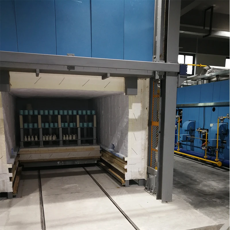 China Manufacturer Supplylarge Trolley Car Bottom Industrial Ceramic Shuttle Gas Kiln