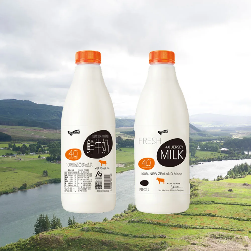 1L Jersey 4.0 Whole Milk is only sourced from cows in New Zealand Tasman Sea Dairy Dream Southern Cross Milky Magic Wholesaler