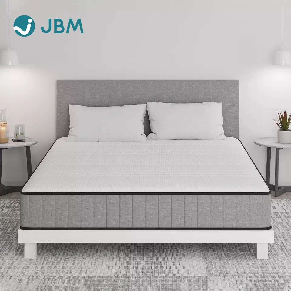 Orthopedic Twin Single Pocket Spring Mattresses USA Factory California King Queen Size Bed Mattress in a box