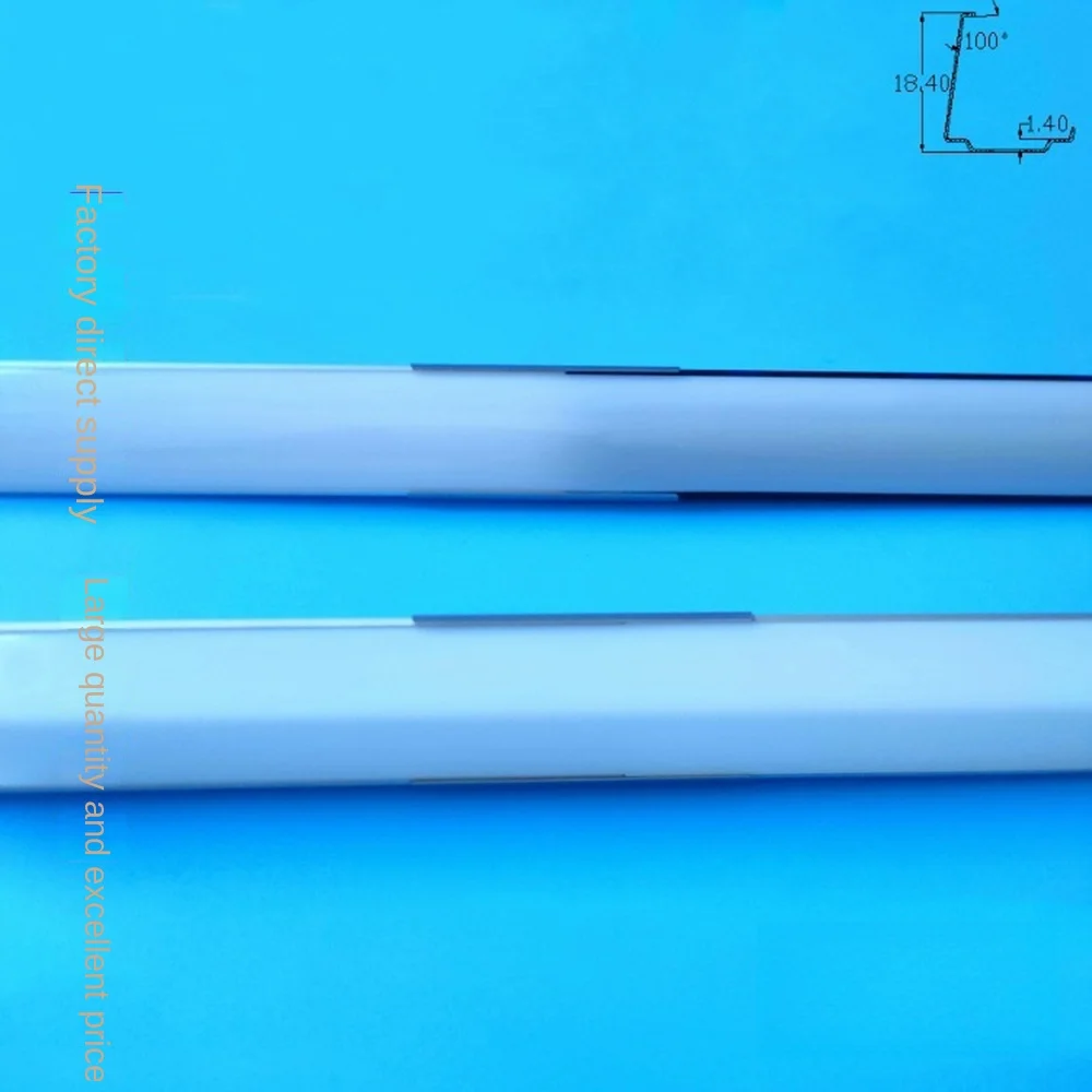Customizable Extrusion Aluminum LED Linear Light Profile Lighting Accessories for Wardrobe Corner & Light Strip