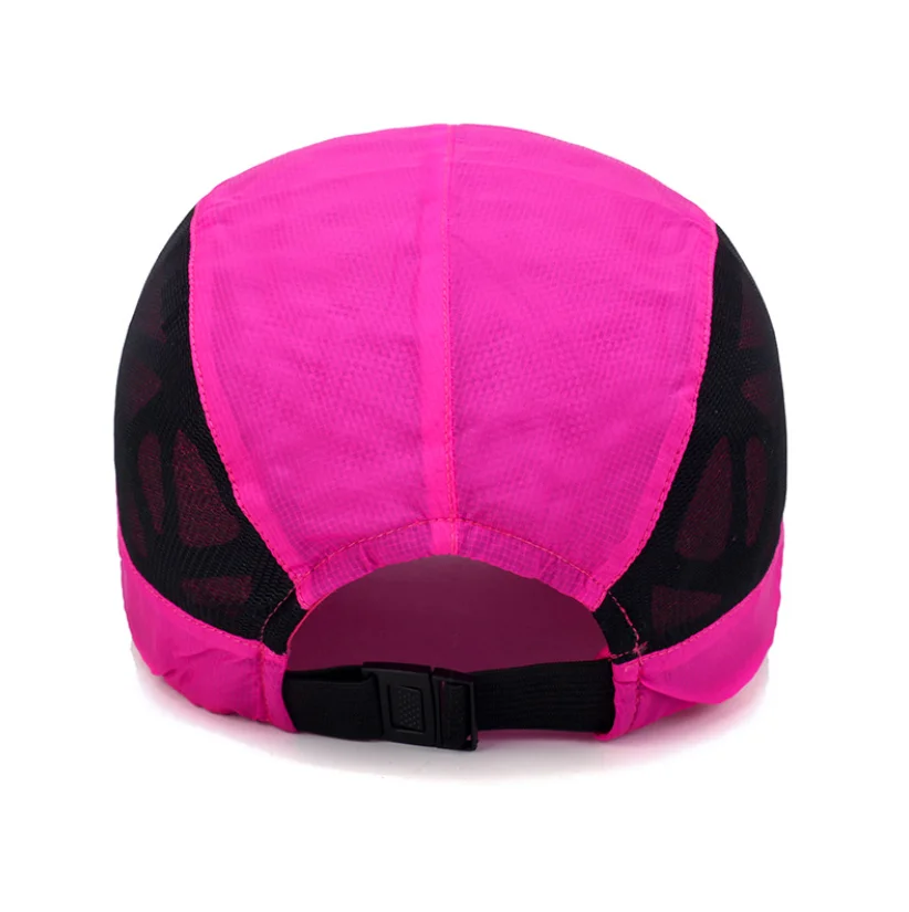 custom mesh running sports hats quick dry baseball caps