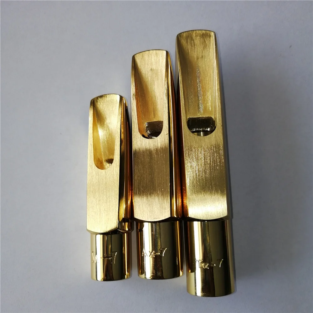 alto saxophone brass mouthpiece gold plated high quality AX model