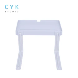 painted steel bed shelf storage tray bedside table shelf phone stand for bed