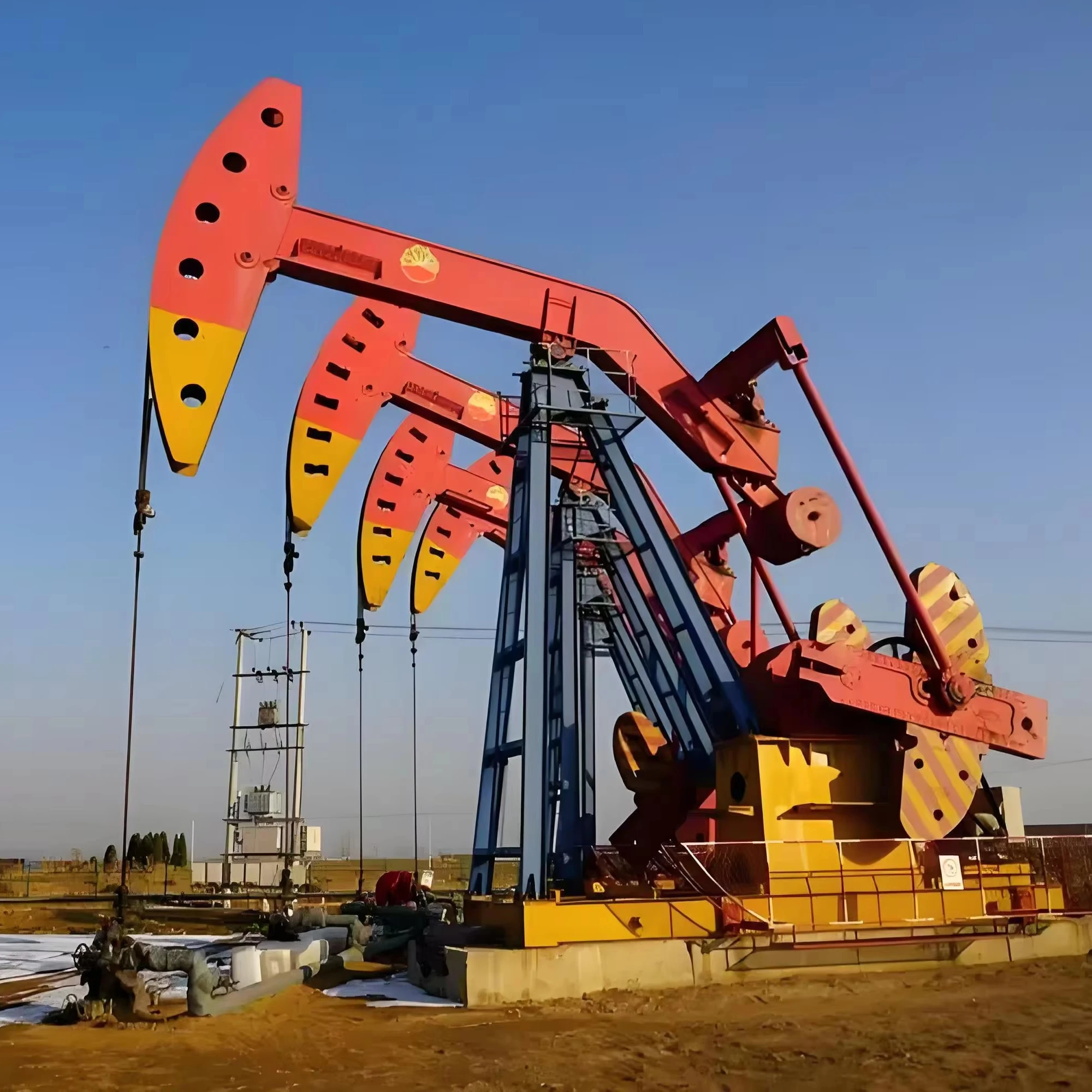 APl 11e 1280 Gear box reducer Oilfield Walking Beam Pumping Unit for Oil field