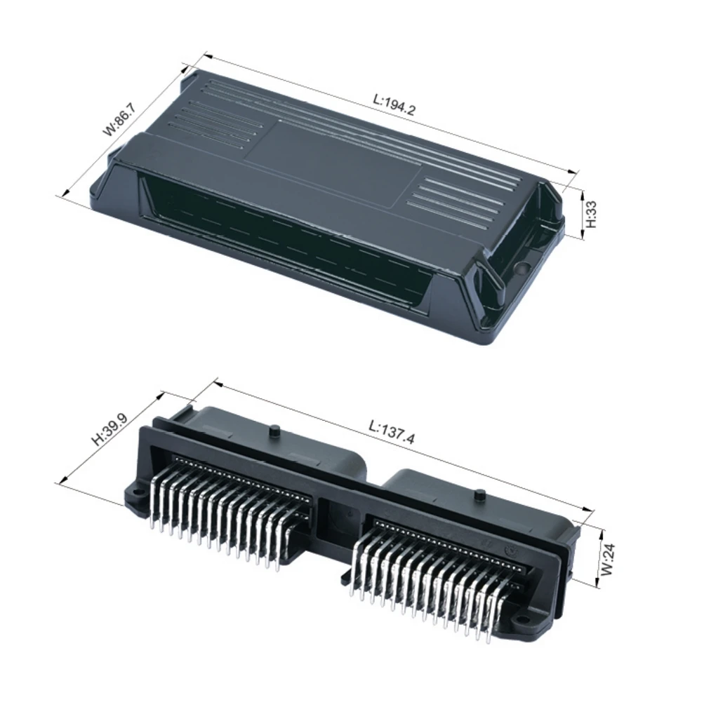 56 pin ecu  waterproof wire female automotive connector 211PC562S0008 F135200